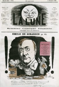 Portret van Emile de Girardin (1806-1881), Franse journalist
