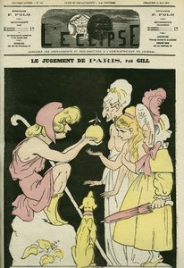 Het oordeel van Parijs, dat de Republiek kiest boven het Keizerrijk en de Monarchie. Omslag in 