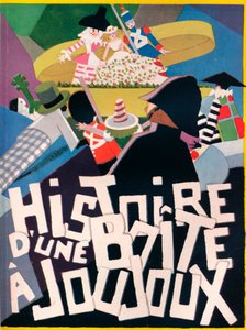 Omslagontwerp door Andre Helle voor Histoire dune Boite a Joujoux, 1926, 1929