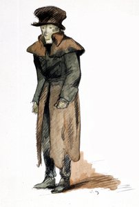 Illustratie door Mare Andre (1885 - 1932) voor de roman 