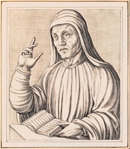 Portret van Alcuin