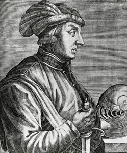 Portret van Castruccio Castracani, Heer van Lucca, gravure uit Les Vrais pourtraits et Vies des Hommes illustres door Andre Thevet
