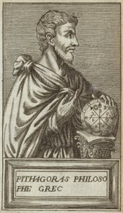 Pythagoras van Samos door Andre Thevet
