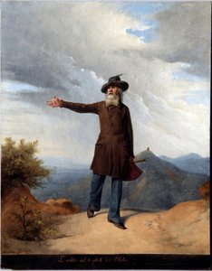 Het afscheid van de ballingschap. Met Giuseppe Mazzini gedwongen tot ballingschap in Zwitserland in 1831