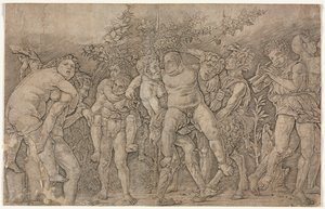 Bacchanaal met Silenus