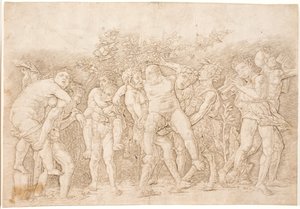 Bacchanaal met Silenus