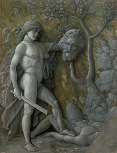 David met het Hoofd van Goliath