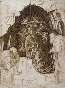 De Aanbidding der Wijzen: De Maagd in de Grot, c.1475-80