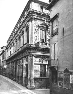 Palazzo Porto-Barbarano, gebouwd ca. 1570-75
