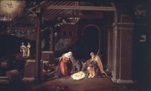 De Geboorte en de Aankondiging aan de Herders