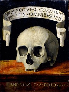 Portret van een man - Memento Mori