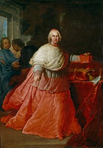 Portret van kardinaal Carlos de Borja y Centellas 1663-1733, na 1721