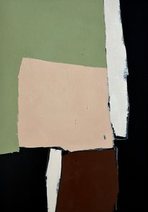 Abstracte, aardse vormen door Andrea Reichhart