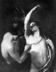 Daedalus en Icarus door Andrea Sacchi