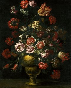 Vaas met bloemen