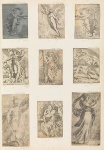 Mars en andere mythologische figuren, ca. 1536-38
