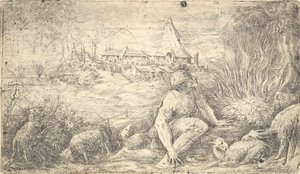 Mozes en de brandende struik, ca. 1544-47