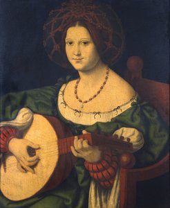 Dame met een luit, ca.1510