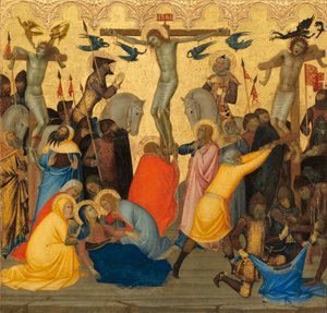 De Kruisiging door Andrea Vanni