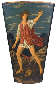 David met het Hoofd van Goliath, ca. 1450-55 door Andrea del Castagno