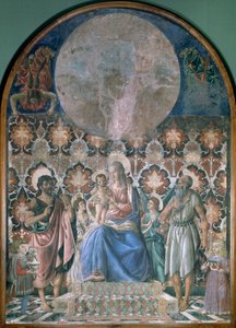 Madonna en Kind met Engelen