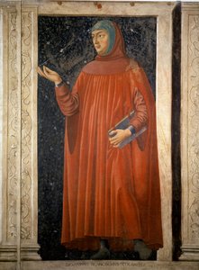 Portret van Francesco Petrarca