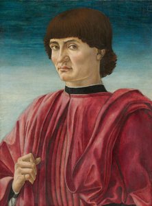 Portret van een man, ca. 1450 door Andrea del Castagno