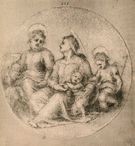 Heilige Familie met de jonge St. Johannes