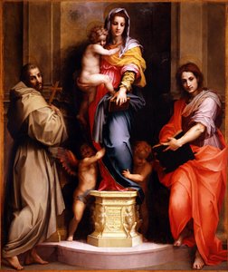 Madonna delle Arpie door Andrea del Sarto