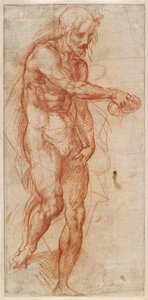 Studie van Johannes de Doper, ca. 1518