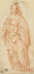 Staande vrouw door Andrea del Sarto