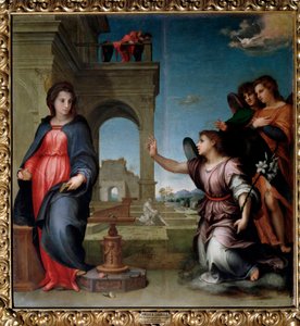 De Annunciatie door Andrea del Sarto