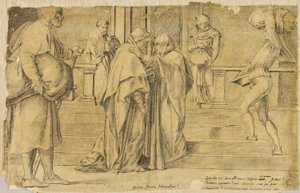Bezoek door Andrea del Sarto