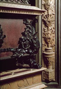 Grafmonument van Piero en Giovanni de Medici, zonen van Cosimo de Medici de voormalige door Andrea del Verrocchio