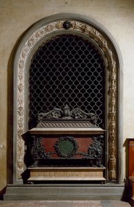 Grafmonument van Piero en Giovanni de Medici, zonen van Cosimo de Medici de oudere door Andrea del Verrocchio