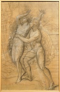 Apollo en Daphne door Andrea the Elder Appiani
