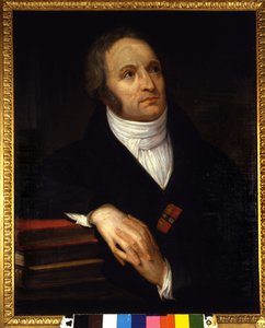 Portret van Vincenzo Monti (1754 - 1828), Italiaanse dichter. Schilderij door Andrea Appiani (1754-1819). 1809. Pinacoteca di Brera, Milaan door Andrea the Elder Appiani