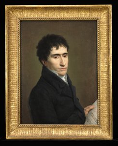 Portret van een muzikant, ca. 1800 door Andrea the Elder Appiani