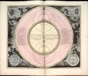 23. Coeli stellati Christiani hisphaerium posterius door Andreas Cellarius