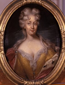 Portret van Friederike Elisabeth von Sachsen-Marksuhl