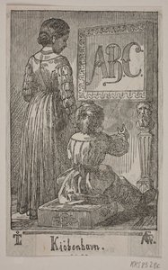 Achterkant van titelblad voor "ABC"