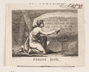 De vrouwelijke genius van eer door Andreas Flint