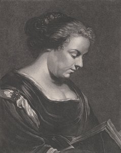 Portret van Isabella Brant, eerste vrouw van Rubens door Andreas Ludwig Bissel