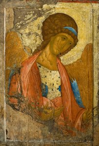 Aartsengel Michaël. Uit de Deisus Chin (Rij) (Zvenigorodsky)