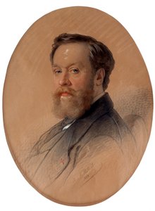 Portret van de maarschalk van de adel V.Y. Tulinov, 1868
