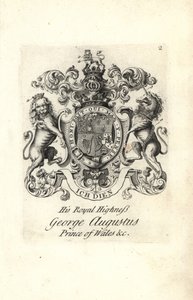 Wapen en wapenrusting van Zijne Koninklijke Hoogheid George Augustus, Prins van Wales, later Koning George II van Engeland door Andrew Johnston