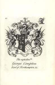 Wapen en wapenrusting van de zeer eerbiedwaardige George Compton, 6e Graaf van Northampton door Andrew Johnston