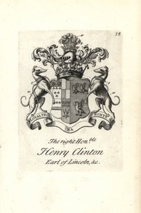 Wapen en wapenrusting van de zeer eerbiedwaardige Henry Clinton, 7e graaf van Lincoln door Andrew Johnston