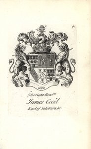 Wapen en wapenrusting van de eerbiedwaardige James Cecil, 5e graaf van Salisbury door Andrew Johnston
