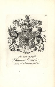 Wapen en wapenrusting van de zeer eerbiedwaardige Thomas Fane, 8e graaf van Westmoreland door Andrew Johnston